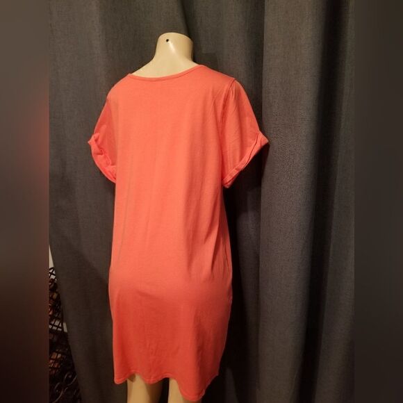 Cacique Sleep Shirt - 18/20 Dream of Vacation NWOT peach color - Picture 5 of 11